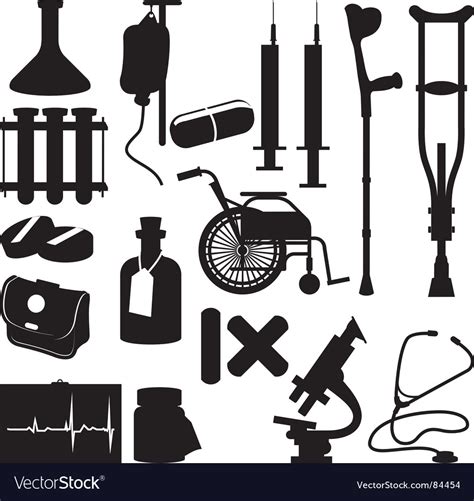 Health silhouettes Royalty Free Vector Image - VectorStock