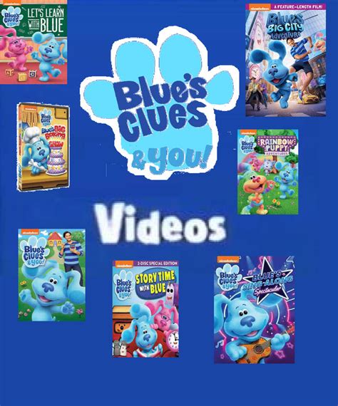 Blue's Clues and You Videos Fanmade Poster by BluesCluesFanatic21 on ...