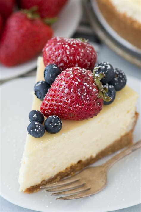 A perfect classic cheesecake recipe with a graham cracker crust! If you ...