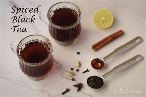 Spiced Black Tea Recipe | Flavored Black Tea | Zeel's Kitchen