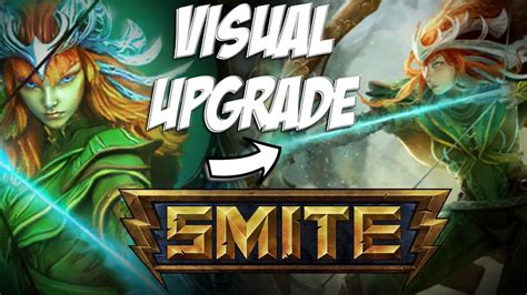 Smite - Skin Spotlights : Artemis *Visual Upgrade* - YouTube