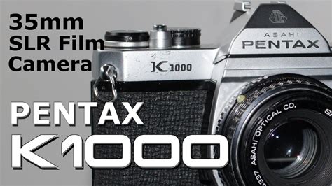 Pentax K1000 35 mm Camera with SLR film. Has 50mm lens kit Ranking TOP1