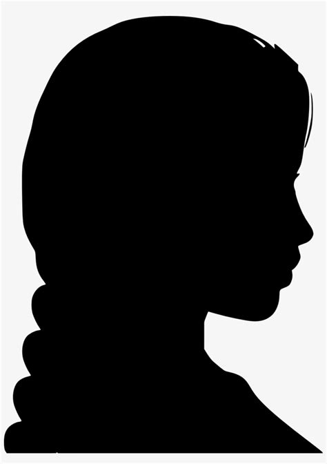 Woman Face Silhouette Png Download - Rostro De Perfil Png Transparent PNG - 584x800 - Free ...