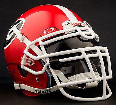 *CUSTOM* GEORGIA BULLDOGS NCAA Schutt XP Authentic GAMEDAY Football Helmet | eBay