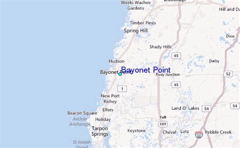 Bayonet Point Tide Station Location Guide