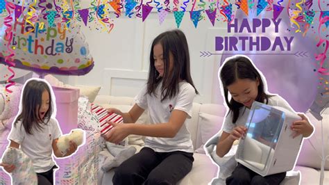 OPENING My BIRTHDAY GIFT 🎉 BIG 10 | Vlog with Emma - YouTube