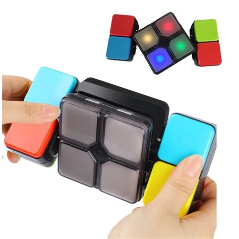 Music Magic Cube Changeable Intelligent Puzzle Electronic Rubiks Cube ...