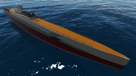 SimplePlanes | Surcouf Cruiser Submarine