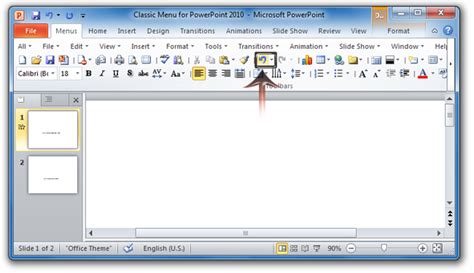 Where is the Undo button in Microsoft PowerPoint 2007, 2010, 2013, 2016, 2019 and 365