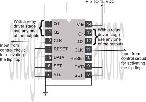 Make this Easiest Flip Flop Circuit Using IC 4013 | Circuit Diagram Centre