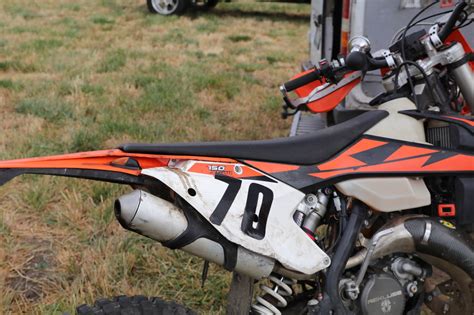 OldMotoDude: KTM XC-W 150 spotted at the 2020 Rattlers Run AHRMA Vintage MX -- Fairfield, Wa.