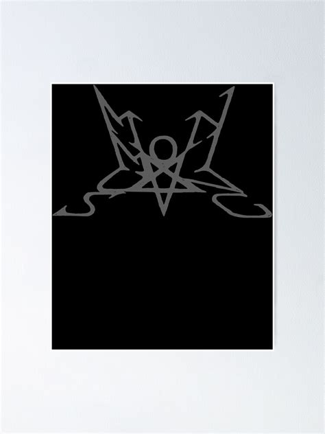 "Summoning - Band Grey Logo " Poster by MubarakSterbar | Redbubble