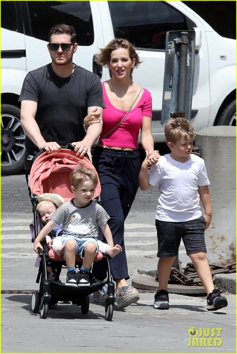 Michael Buble & Wife Luisana Take Family Trip to Italy with Their 3 Kids!: Photo 4317062 ...