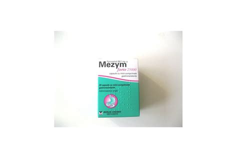 Mezym Forte 25000 100mg - www.apoteca-farmacie.ro