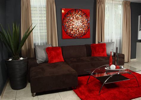 Red decoration for living room. Love it. | Home decor | Pinterest | Red living rooms, Decoration ...