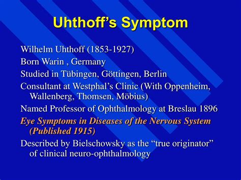 PPT - The Neuro-Ophthalmology of Multiple Sclerosis Charles Maxner MD ...