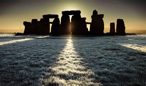 Stonehenge at Christmas time from Stonehenge on... - Viking, Celtic ...