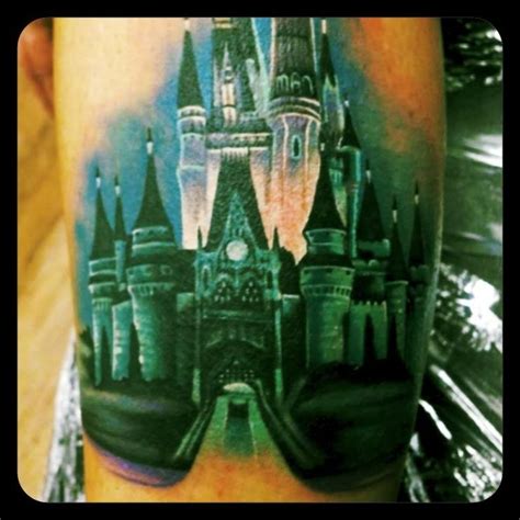 Castle Tattoo | LOVE THIS | Disney tattoos, Disney sleeve tattoos, Tattoos