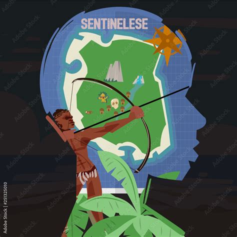 north sentinel island map in sentinelese face shilluate. missing people ...