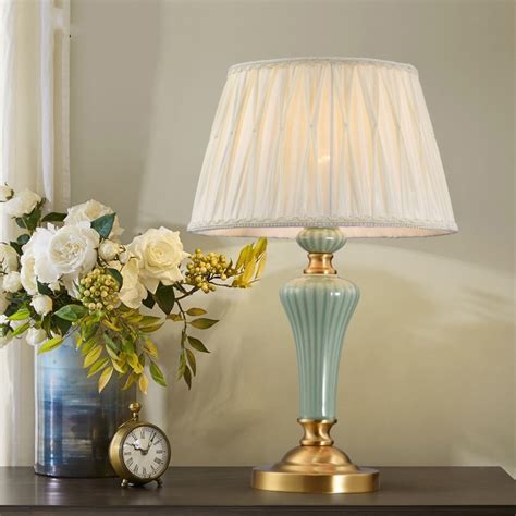 Modern Led Table Lamps Bedroom Bedside Lamp Living Room Study Fabric Art Tafellamp Lampe De ...