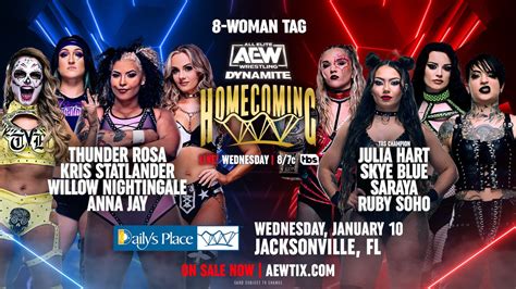 Backstage News Ahead Of Tonight’s AEW Dynamite Homecoming, Mercedes ...