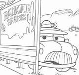 Cars Sheriff Coloring Pages sketch template
