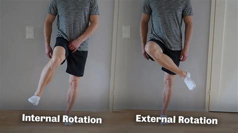 Hip Internal Rotation and External Rotation - Movement, ROM