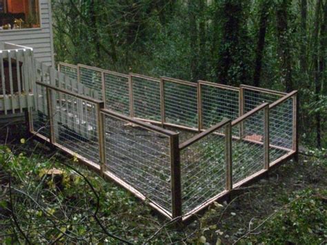 Hog panel fence | Deck Masters, llc - Portland, OR