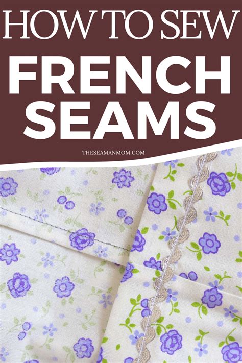 How To Sew A Beautiful FRENCH SEAM | Easy Peasy Creative Ideas