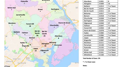 Baltimore-area counties show COVID-19 hotspots; Harford County announces its first death