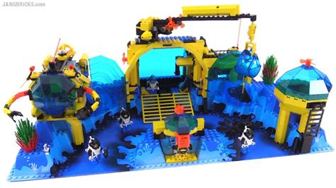 LEGO Aquanauts Neptune Discovery Lab from 1995! set 6195 review