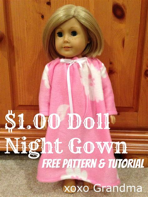 Dollar Store Doll Clothes Patterns | AllFreeSewing.com