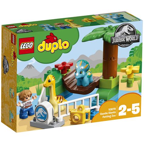 LEGO DUPLO Jurassic World: Gentle Giants Petting Zoo (10879) | IWOOT