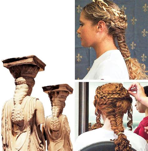 Ancient Greek braids | Greek hair, Hair styles, Greek goddess hairstyles