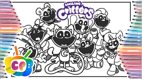 Smiling Critters New Coloring Pages / Coloring Poppy Playtime Chapter 3 ...