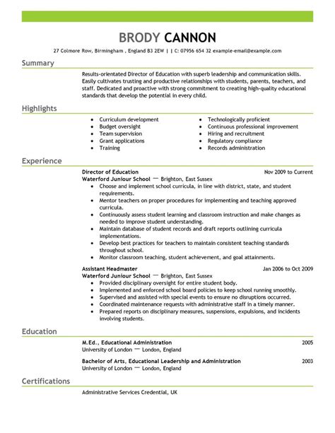 Best Director Resume Example | LiveCareer