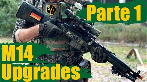 Airsoft upgrades: M14 / M14 SOCOM - PARTE 1 - YouTube