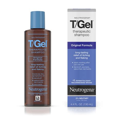 Buy Neutrogena T/Gel Anti-Dandruff Shampoo for Psoriasis and Seborrheic Dermatitis, 4.4 fl. oz ...