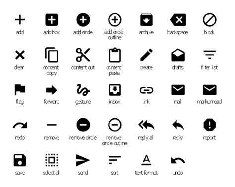 Design elements - Android system icons (places) | Design elements - Android system icons ...