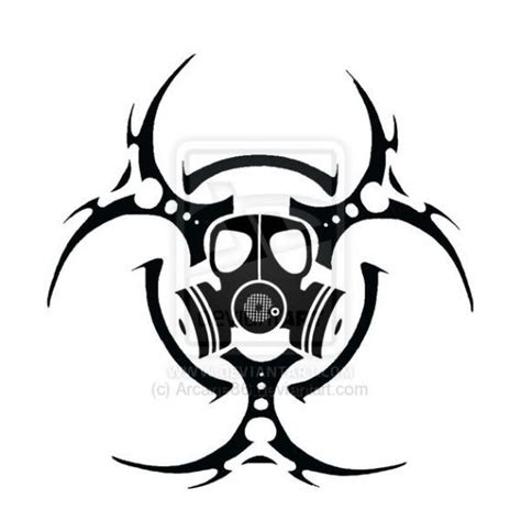 radiation symbol Tattoos | Biohazard Symbol Tattoos Page 2 | Graphic ...