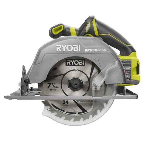 Ryobi 18-Volt One+ 7-1/4 in. Circular Saw (Bare Tool)-P508 - The Home Depot