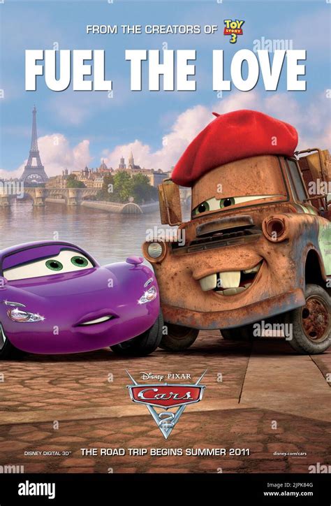 MOVIE POSTER, CARS 2, 2011 Stock Photo - Alamy