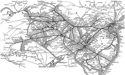 Reading Railroad System Map - Reading Pennsylvania • mappery