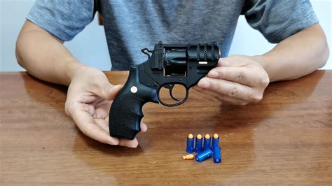 Sky Marshal Revolver Toy Gun Unboxing 2022 - Mini Double Action Pistol - YouTube