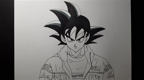 How to draw Goku Drip | Dragon ball | draw 43 - YouTube