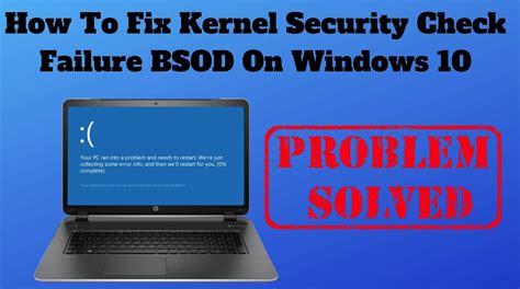 Fix Kernel Error in Windows 8, 8.1 and Windows 10 PC-Complete guide. - Windowspcsecrets