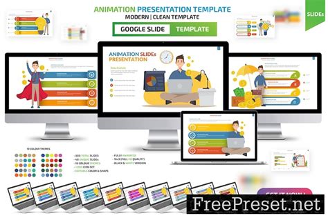 Animation Google Slides Templates SJCSZ93