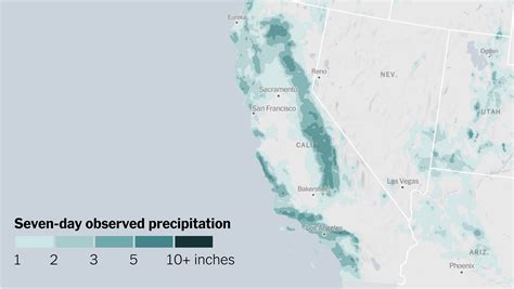 California Storm: Track the Latest Atmospheric River - The New York Times