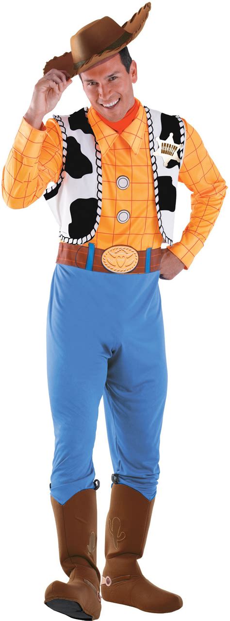 Disney Toy Story - Woody Deluxe Adult Costume - SpicyLegs.com