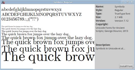 Linux: How to Install Font, List Fonts